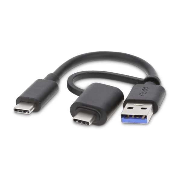 LMP 2-in-1 USB-C to USB-A & USB-C Datenkabel 15 cm 50 Pack
