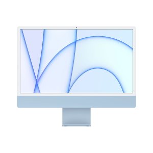 iMac 24" 2021 Blau & 1 TB LMP USB-C DuoDock