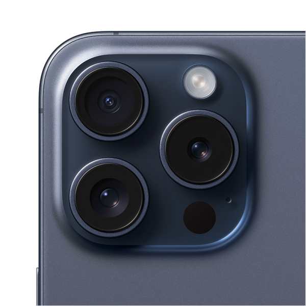 iPhone 15 Pro Titan Blau