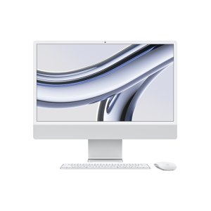 iMac 24" (2023) Silber & 1 TB LMP USB-C DuoDock